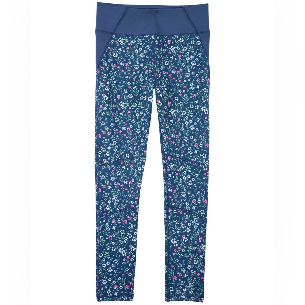 OshKosh B'gosh Girls Elastic Floral Pull-On Leggings, Size 8